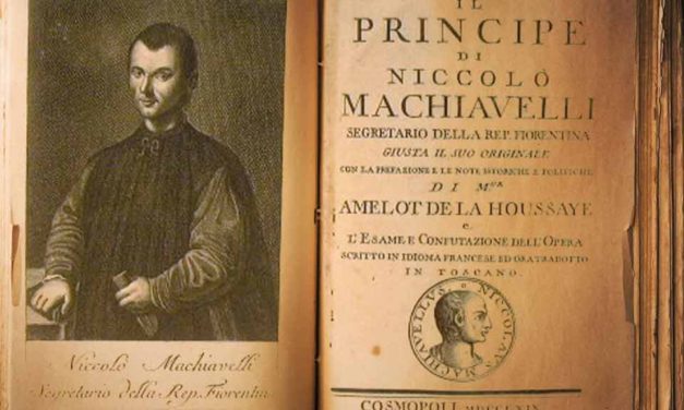 Quinto centenario de Il Principe di Machiavelli