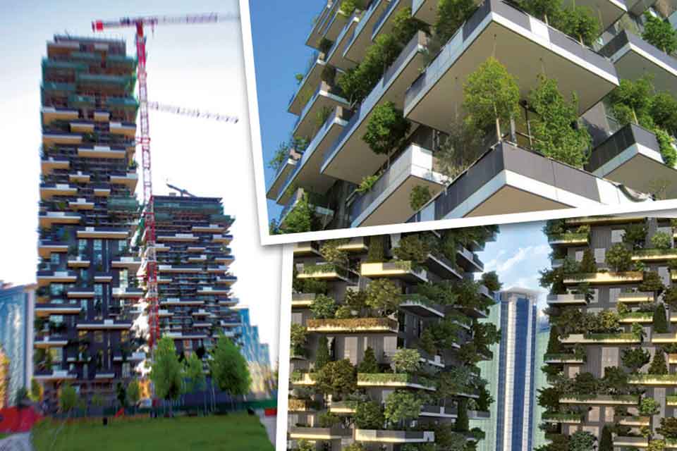 Un bosco verticale a Milano