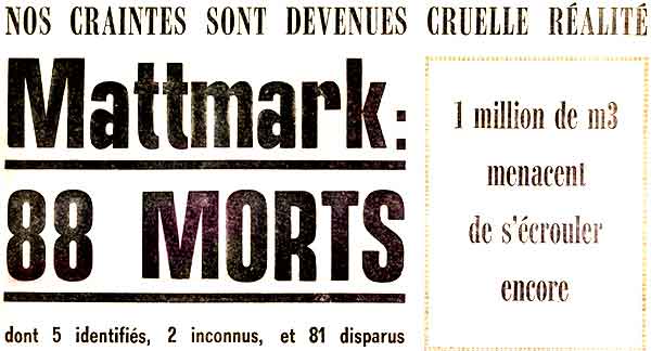 Sciagura di Mattmark