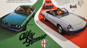 Publicité Alfa Romeo