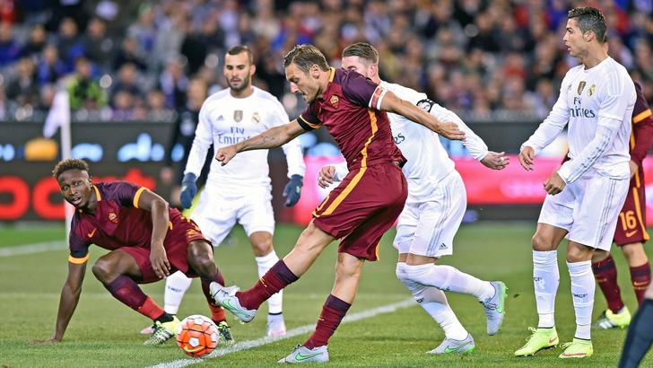 AS Roma-Réal de Madrid : droit au but et contrôle très orienté…