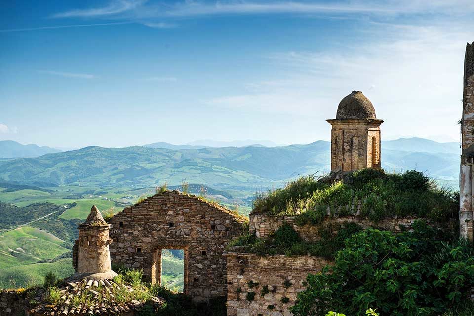 Oasis dans le désert de la Basilicate