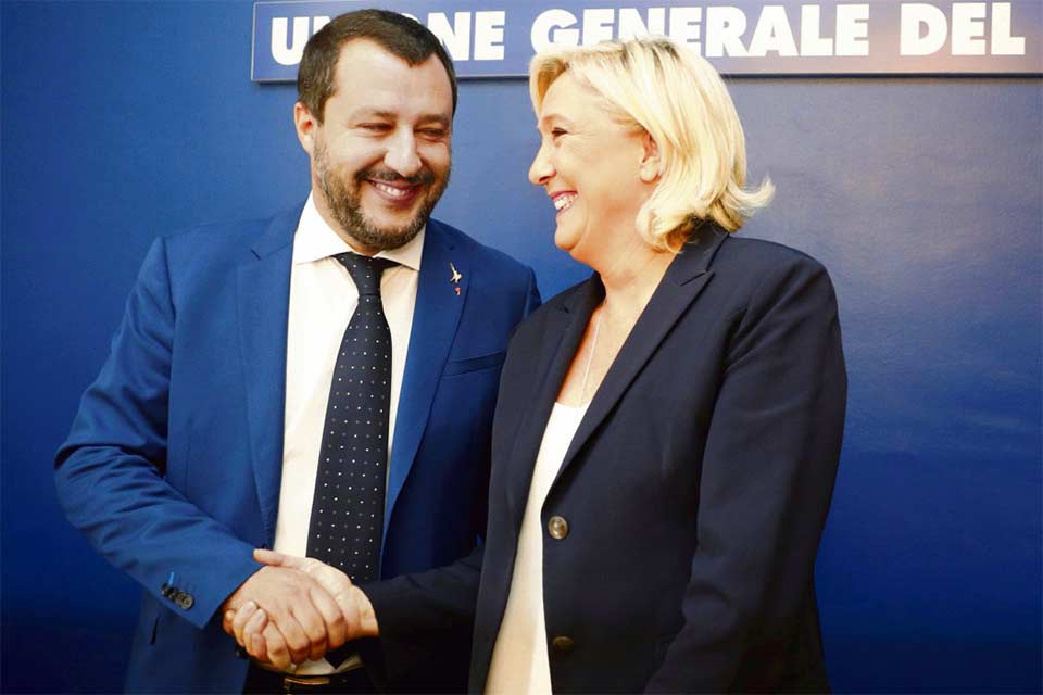 Politique : Le Pen et Salvini doublés par leur droite ?