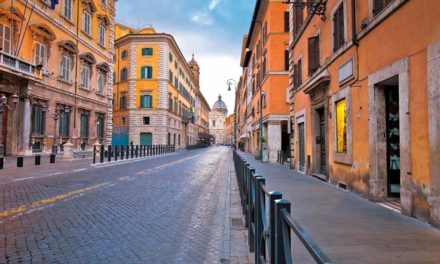 Rome déserte entre rêve et cauchemar