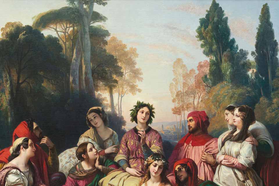 Mes amours italiennes <br>  Fiesole 1348