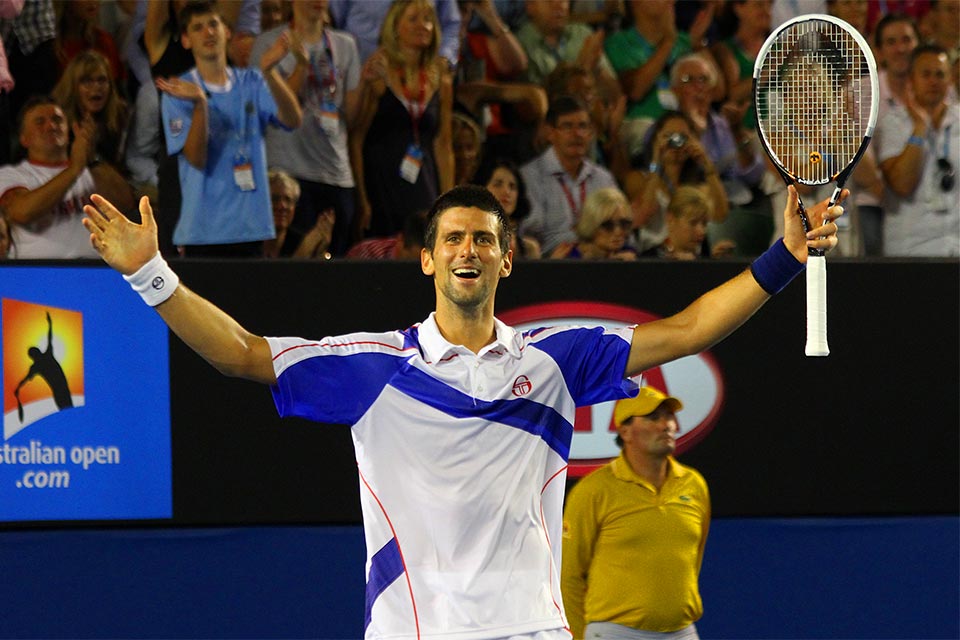 Novak Djokovic : Cœur de champion