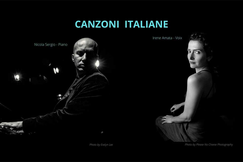 CANZONI ITALIANE – Concert à Paris le 24 septembre