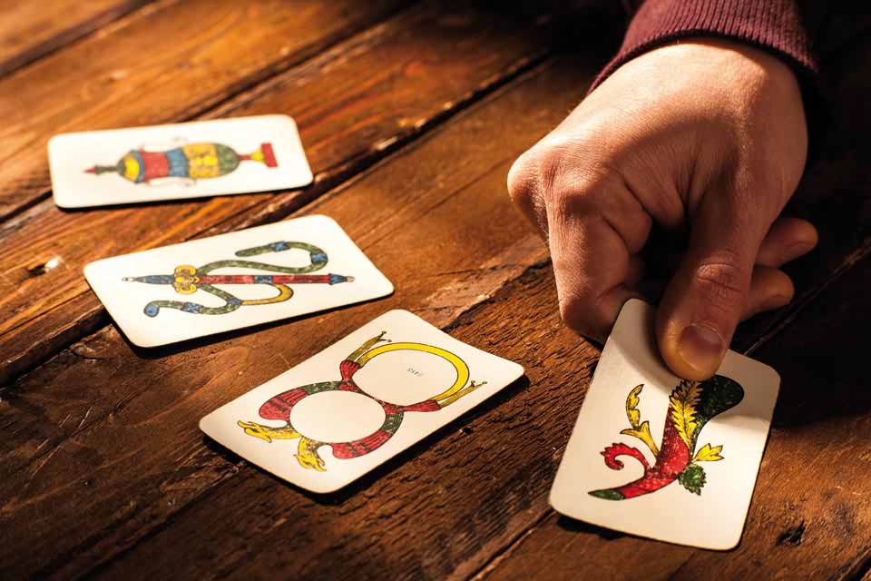 Les jeux de cartes en Italie