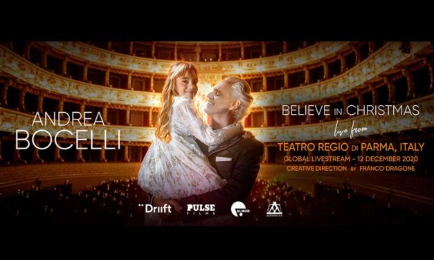 Andrea Bocelli dal vivo per un unico concerto di Natale