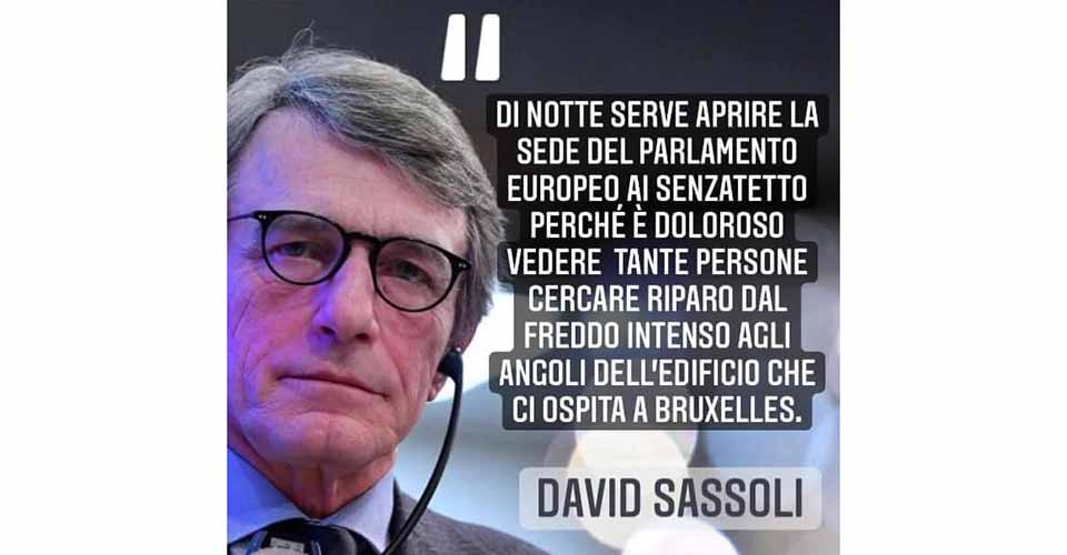 Le président du Parlement européen Davd Sassoli, est mort à 65 ans