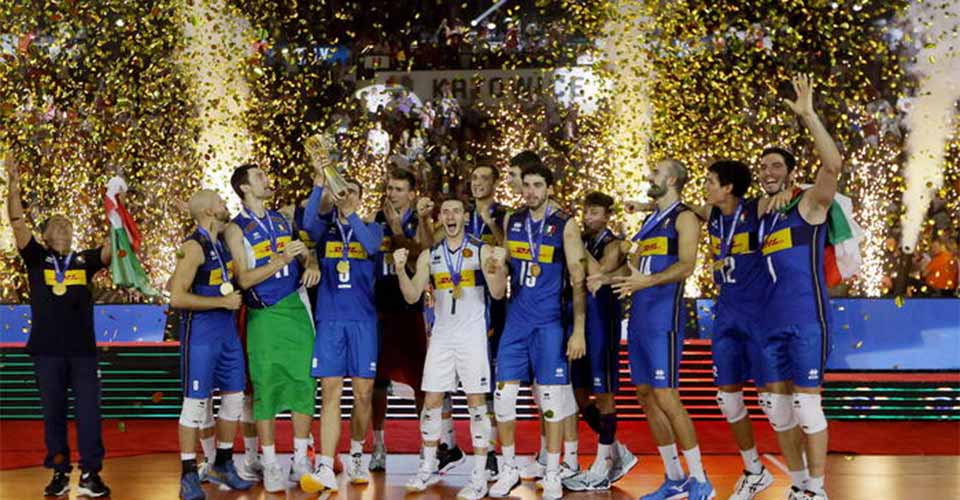 Italia campione del mondo di volley