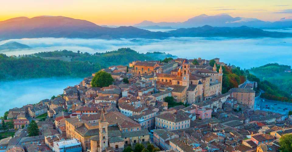 Urbino<br> La ville de Raphaël