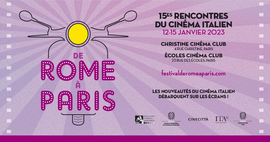 Le festival DE ROME À PARIS <br>du 12 au 15 janvier 2023