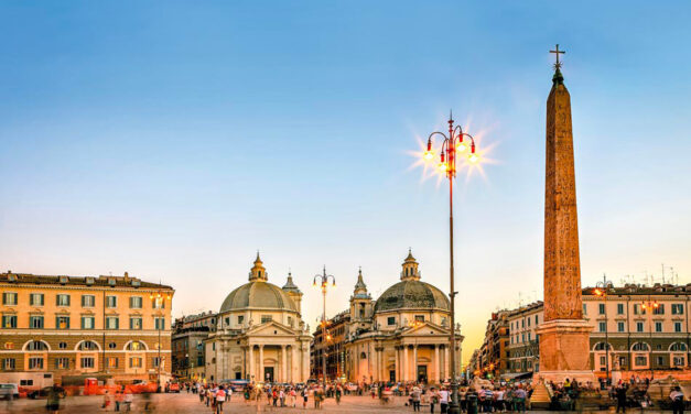 Rome au Seicento, Le quartier des peintres