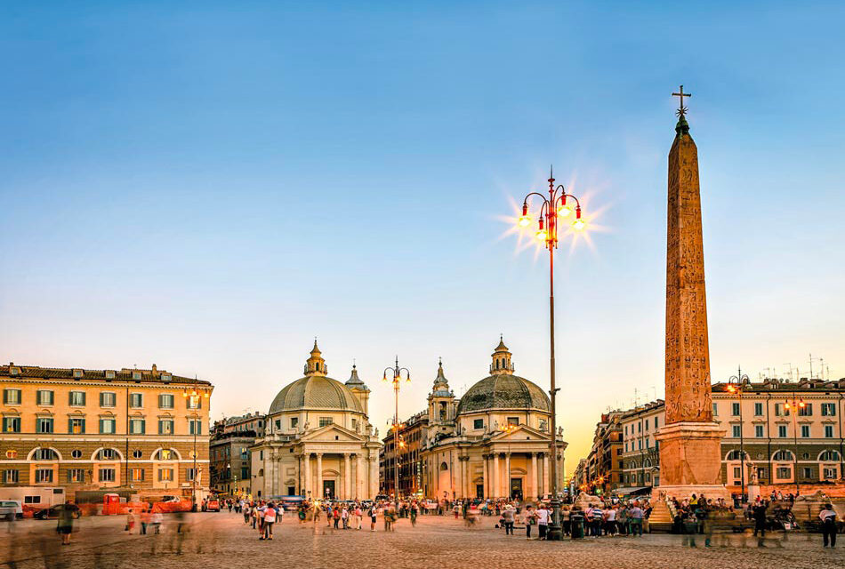 Rome au Seicento, Le quartier des peintres