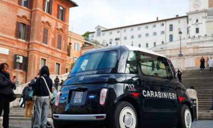 Una topolino in servizio