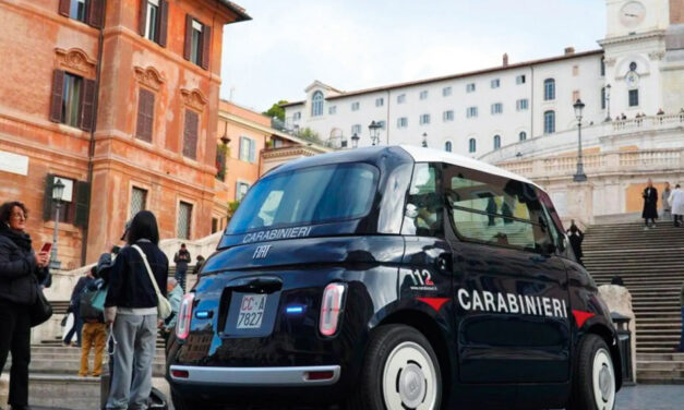 Una topolino in servizio