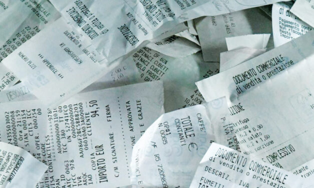 Addio allo scontrino di carta