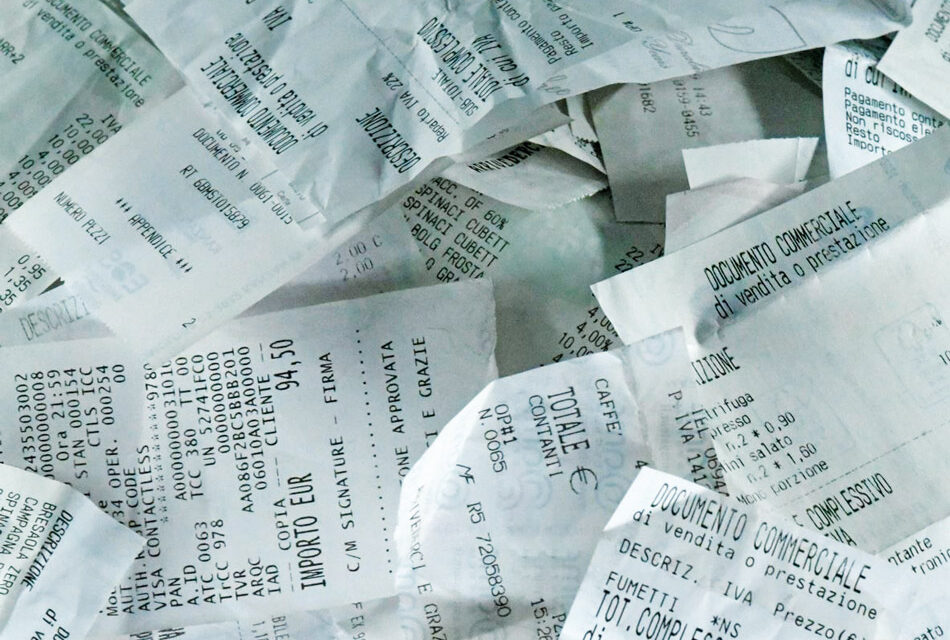Addio allo scontrino di carta